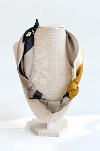 The Jennifer Thick Scarf Necklace