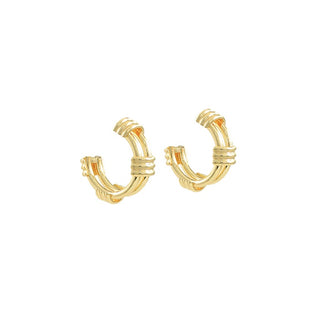 Rope Textured Hoops