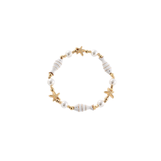 Fish & Pearl Bracelet