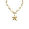 Textured Star Necklace