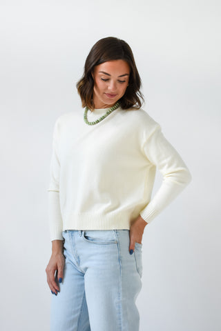 Cream and Proper Sweater