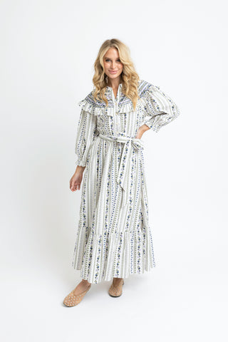 Karlie French Floral Maxi Dress