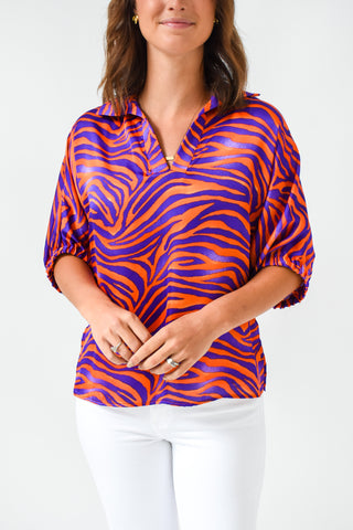 Purr-ple Power Top