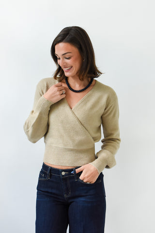 Under Wraps V-Neck Sweater