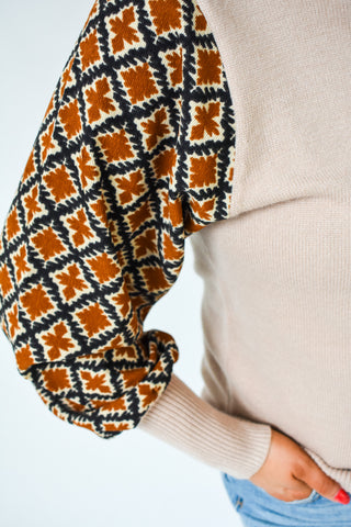 Soft Spoken Mixed Media Sweater