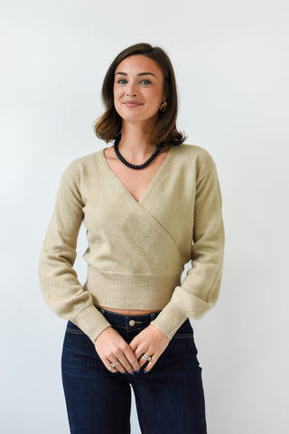Under Wraps V-Neck Sweater