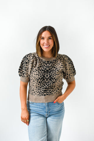 Spot On Style Short Sleeve Sweater