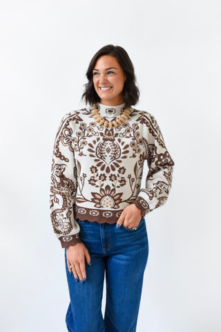 Fall in Bloom Sweater