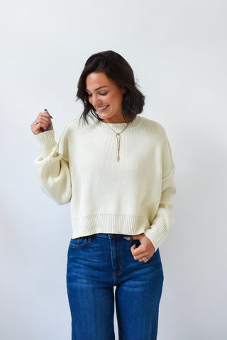 Knit Necessity Ribbed Sweater