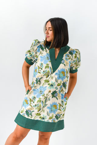 Blooming On Cue Floral Dress