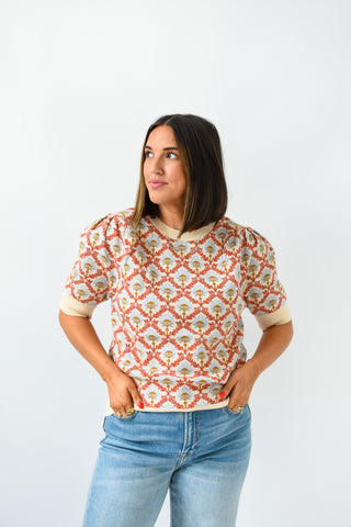 Made To Bloom Floral Sweater