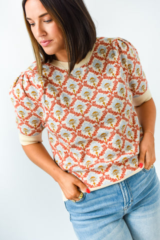 Made To Bloom Floral Sweater