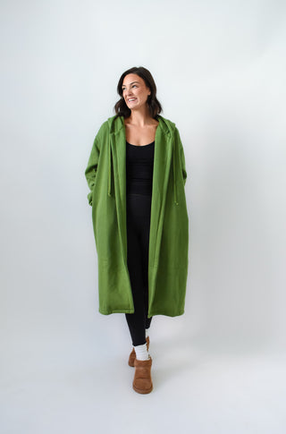 Hood To Go Oversized Coat