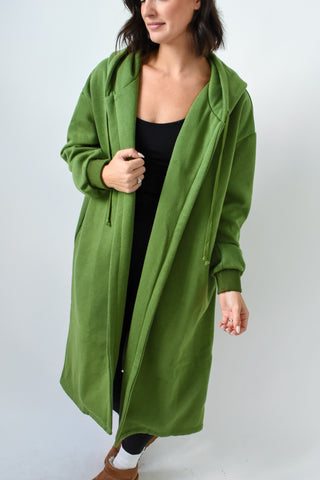 Hood To Go Oversized Coat