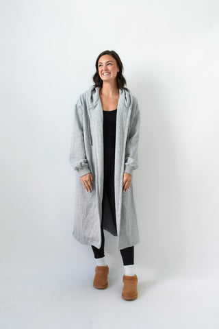Hood To Go Oversized Coat