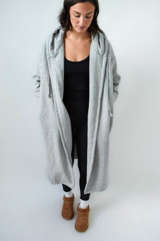 Hood To Go Oversized Coat
