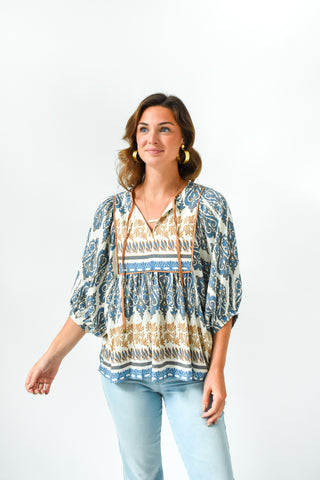 Mix And Match Print Top