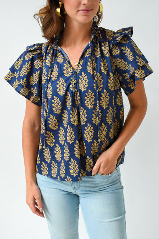 Petal After Dark Top