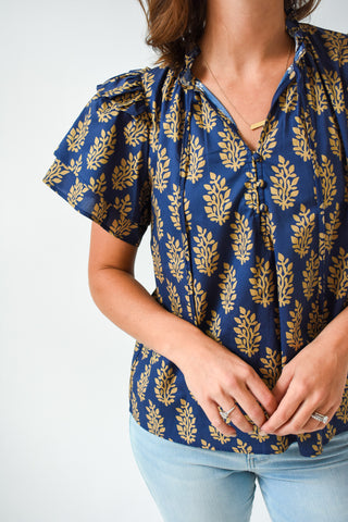 Petal After Dark Top