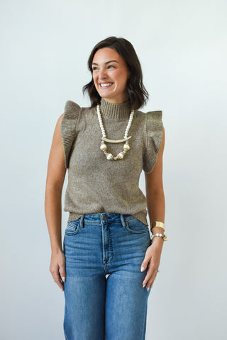 Frill Me In Ruffled Sweater