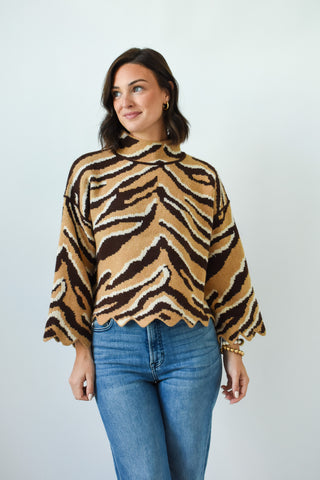 Stripes & Spice Sweater