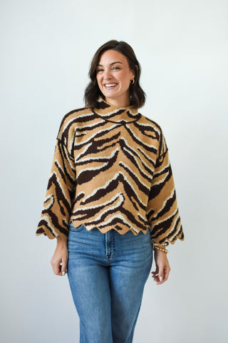 Stripes & Spice Sweater