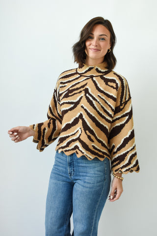 Stripes & Spice Sweater