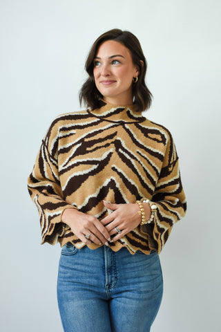 Stripes & Spice Sweater