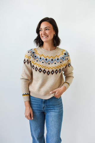 Cozy Little Thing Printed Sweater