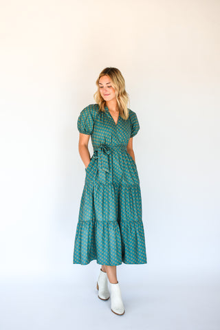 Feeling Gorgeous Printed Maxi Dress
