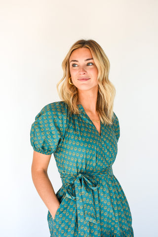 Feeling Gorgeous Printed Maxi Dress