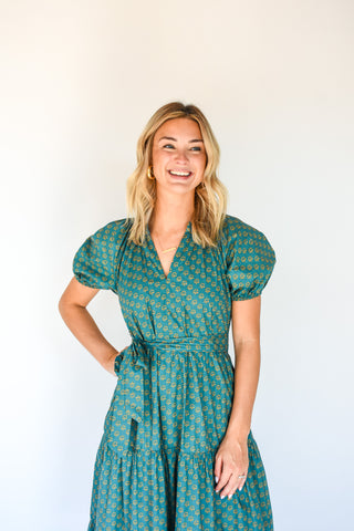 Feeling Gorgeous Printed Maxi Dress