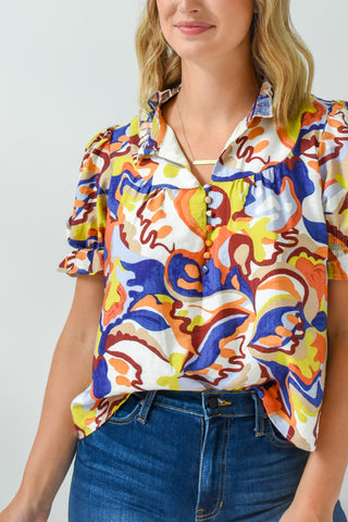 Color Me Abstract Top