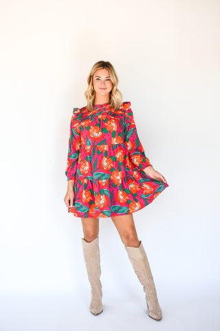 Falling For Florals Dress