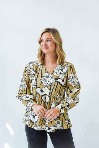 Doll Me Up In Florals Top