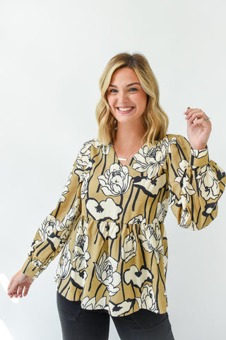 Doll Me Up In Florals Top