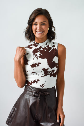 Moo La La Sleeveless Top
