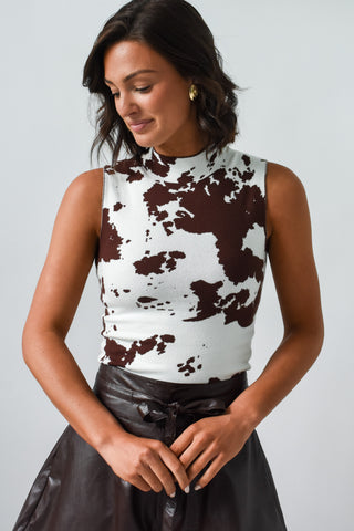 Moo La La Sleeveless Top