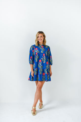 Flower Factor Floral Print Dress