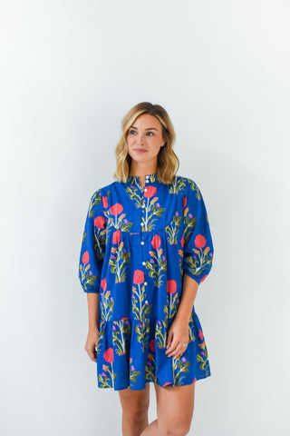 Flower Factor Floral Print Dress