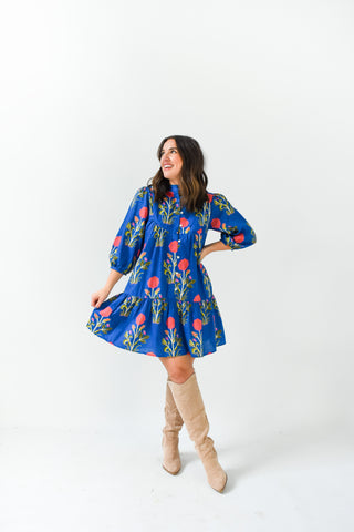 Flower Factor Floral Print Dress