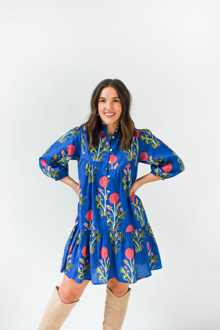 Flower Factor Floral Print Dress