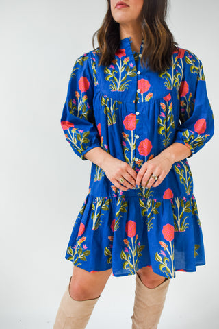 Flower Factor Floral Print Dress