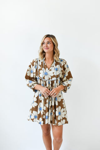 Mega Blooms Floral Print Dress