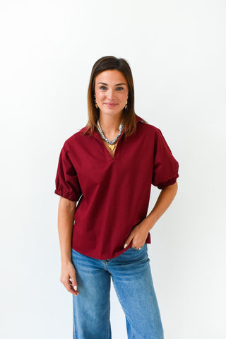Collar Me Classy Top