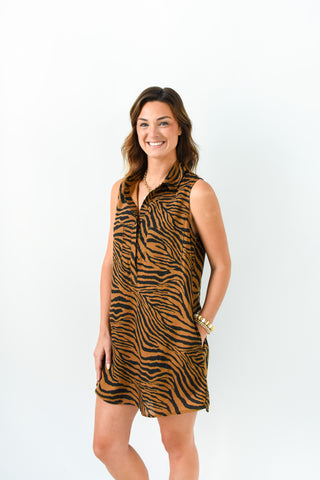 Hear Me Roar Shirt Dress
