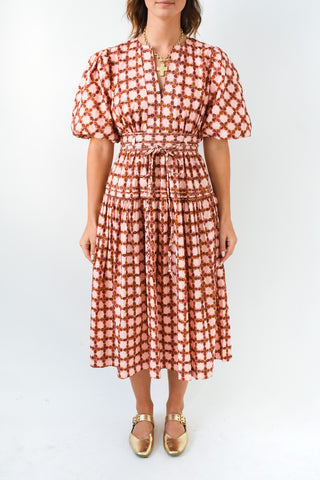 Petal Connections Floral Midi Dress