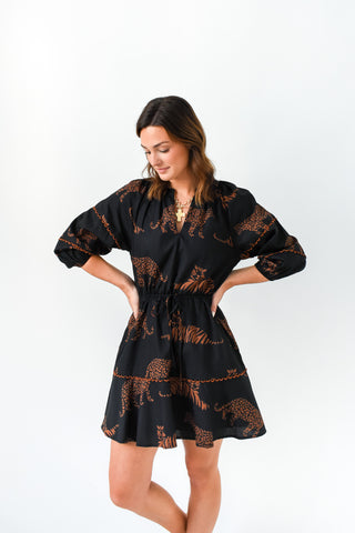 Zenzi Jungle Dabria Mini Dress