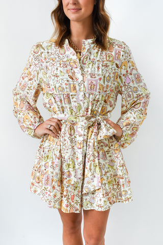 Karlie Storybook Tier Tie Dress