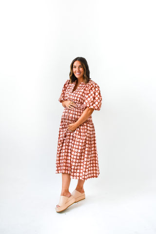 Petal Connections Floral Midi Dress